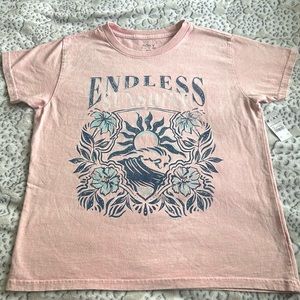 ROXY Pink Endless Sunshine T-shirt